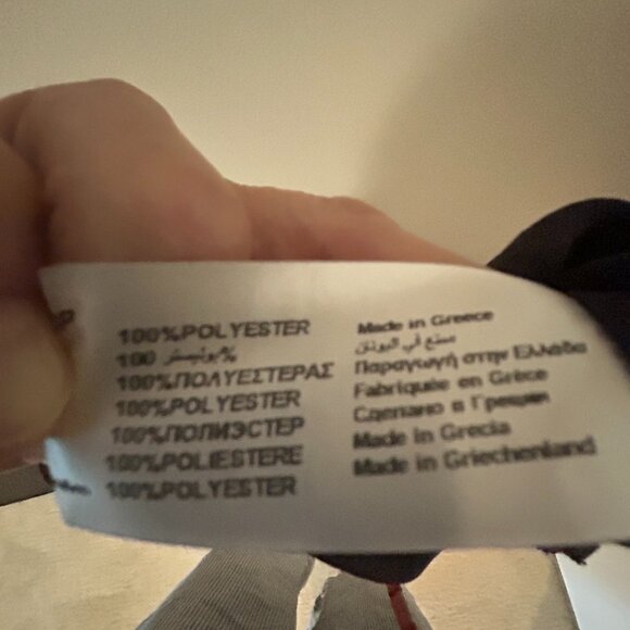 Beautiful Black Dressy "Mat. Brand" Tunic - Picture 7 of 7